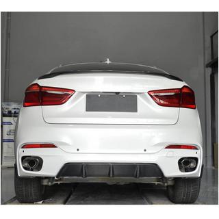 Takapuskurin diffuusori V1 (M-Sport, hiilikuitu) BMW X6 F16 2014–2019 kuva 3