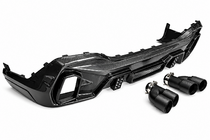 BMW X6 G06 2019–2027 Takapuskurin diffuusori (M-Sport, 2018-2022, hiilikuitu) kuva 4