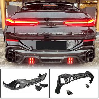 Takapuskurin diffuusori (M-Sport, 2018-2022, hiilikuitu) BMW X6 G06 2019–2027 kuva 1