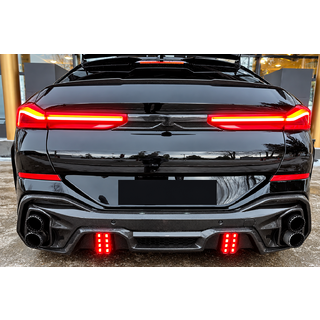 Takapuskurin diffuusori (M-Sport, 2018-2022, hiilikuitu) BMW X6 G06 2019–2027 kuva 1