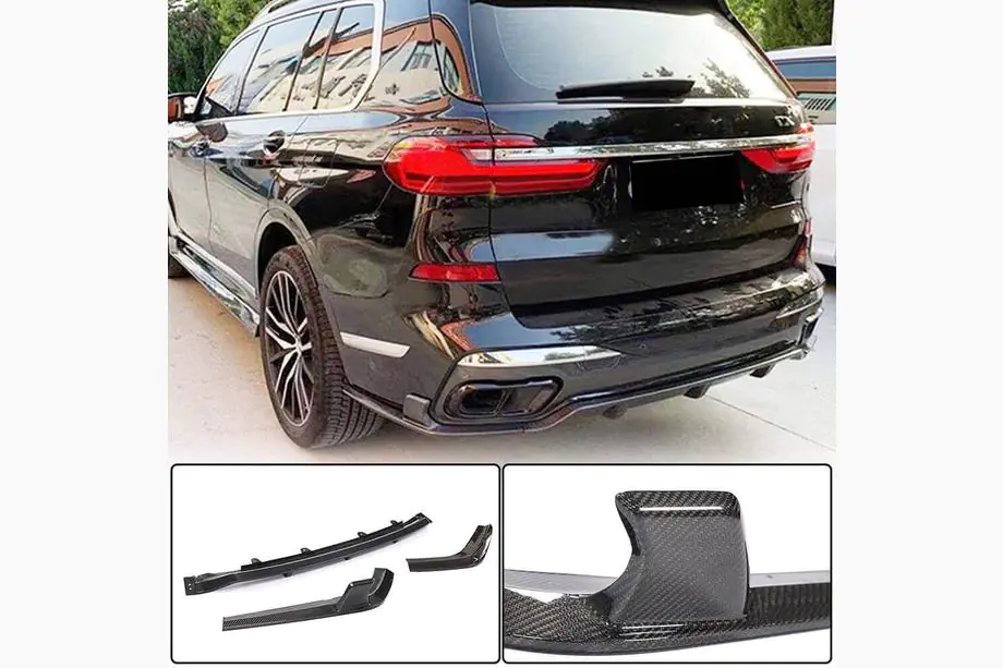 BMW X7 G07 2019– Takapuskurin diffuusori (M-Sport 2019-2022, hiilikuitu) Image