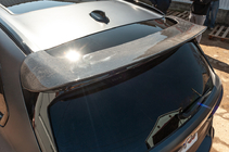 BMW X5 G05 2019–2026 Takalasin spoileri V3 (Aitoa hiilikuitua) kuva 1