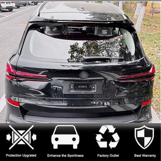Takalasin spoileri LCI-Style V5 (kiiltävä musta) kuva 2