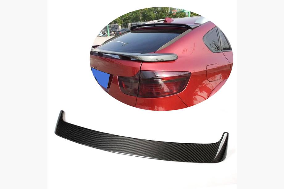 BMW X6 E71 2008–2014 Takalasispoileri (hiilikuitu) Image