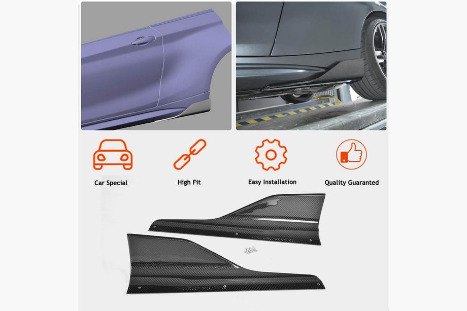 BMW 2-sarja F22/F23 2014–2021 Helmalevikkeet V3 (F87, hiilikuitu) Kuva 2