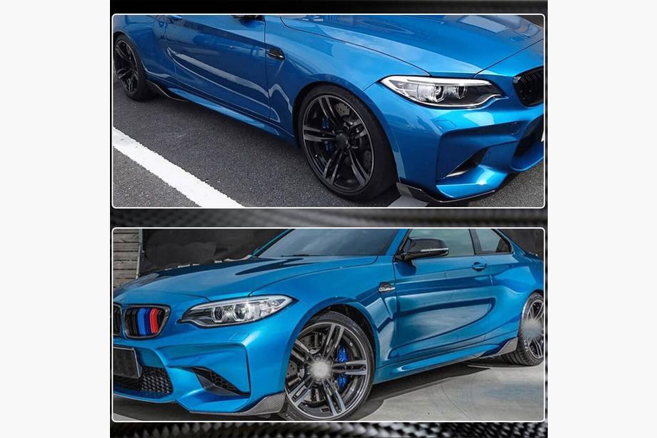 BMW 2-sarja F22/F23 2014–2021 Helmalevikkeet V3 (F87, hiilikuitu) Kuva 5