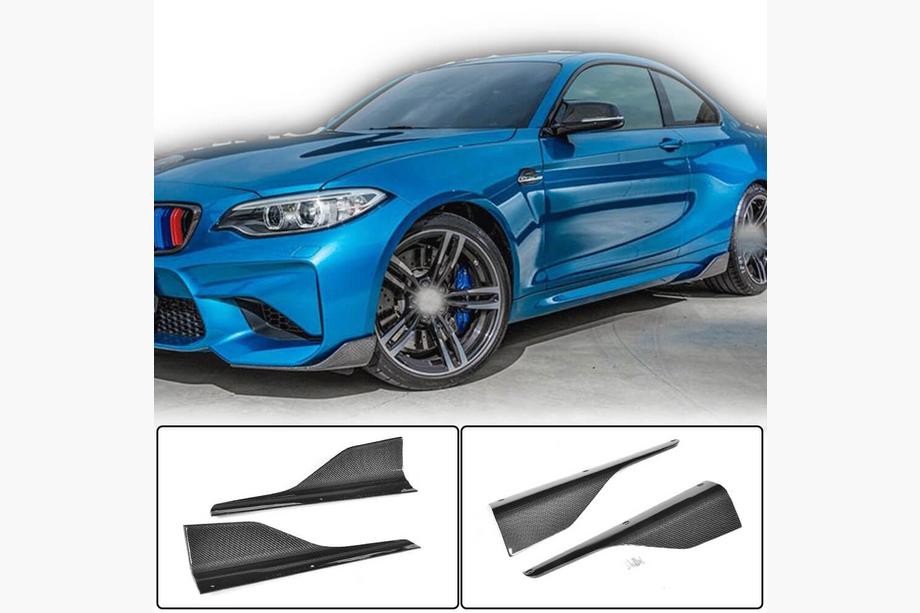 BMW 2-sarja F22/F23 2014–2021 Kylkihelman jatkeet, hiilikuitu V4 (M-Competition) Kuva 1