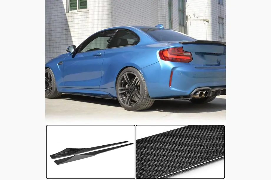 BMW 2-sarja F22/F23 2014–2021 Helmalistat V1 (F87, hiilikuitu) Image