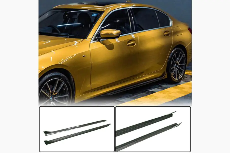 BMW 3-sarja G20/G21 2018– Helmalevikkeet V3 (G20 M-Sport, hiilikuitu) Image