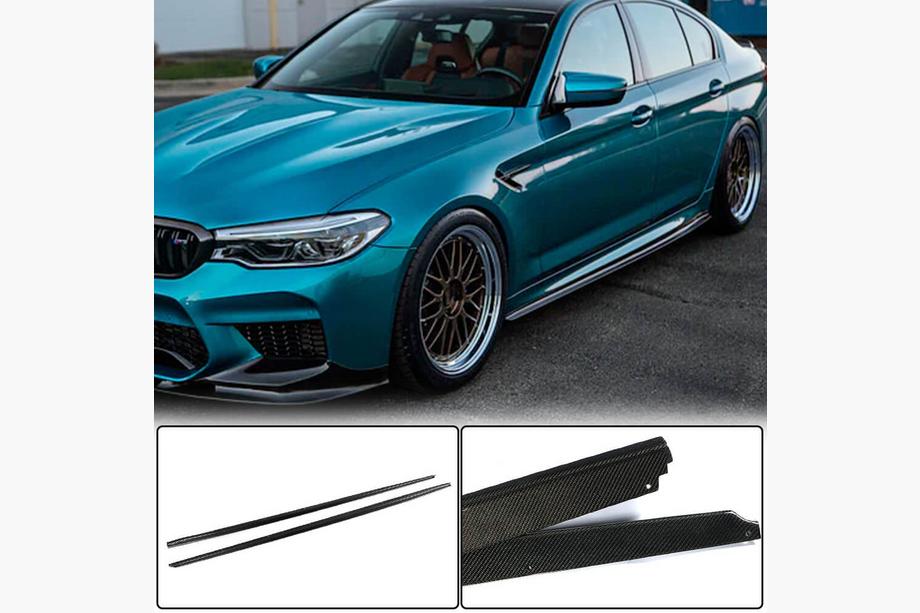BMW 5-sarja G30/G31 2017–2023 Helmalevikkeet V2 (M-Sport/M5, hiilikuitu) Image