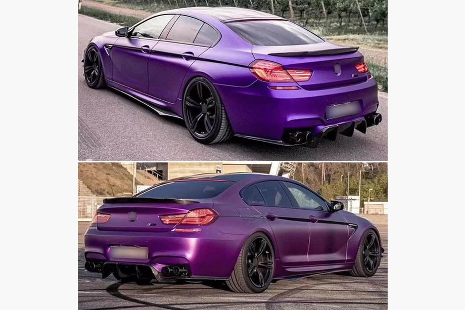 BMW 6-sarja F12/F13/F06 2011–2018 Helmalevikkeet V1 (F06 M-Sport, hiilikuitu) Kuva 4