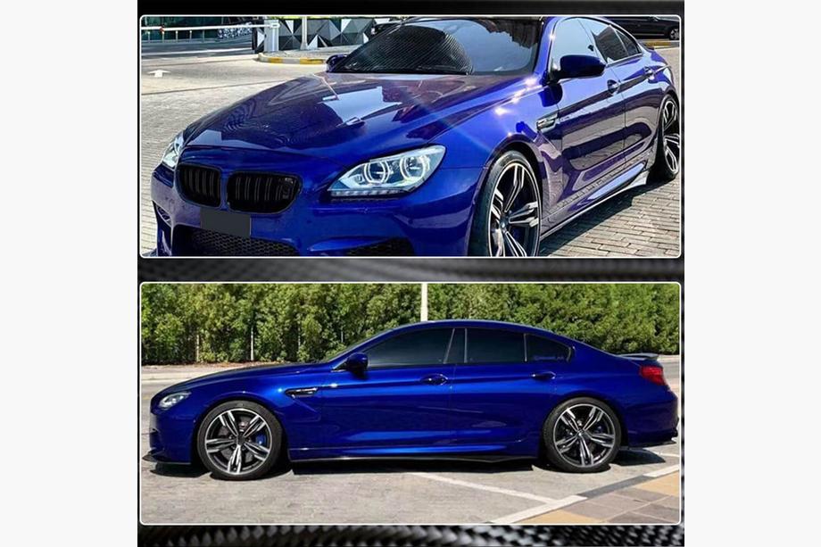 BMW 6-sarja F12/F13/F06 2011–2018 Helmalevikkeet V1 (F06 M-Sport, hiilikuitu) Kuva 5