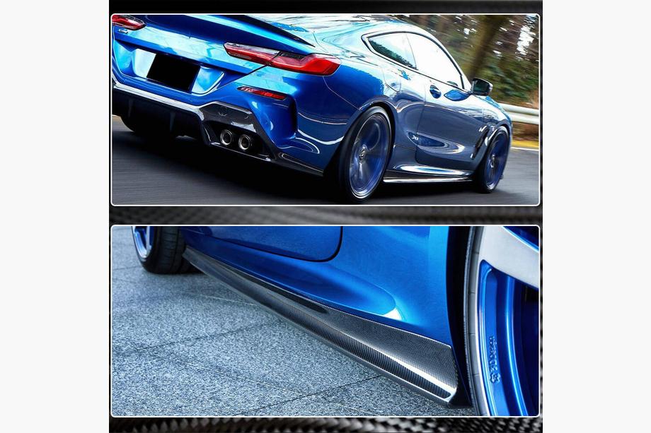 BMW 8-sarja G14/G15/G16 2018– Helmalevikkeet (G14/G15 M-Sport, hiilikuitu) Kuva 3
