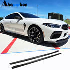 BMW 8-sarja G14/G15/G16 2018– Helmalevikkeet V1 (G16 M-Sport/F93 M8, hiilikuitu) kuva 1
