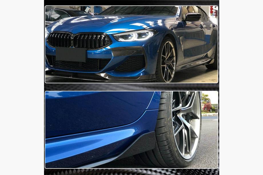 BMW 8-sarja G14/G15/G16 2018– Helmalevikkeet V2 (G16 M-Sport/F93 M8, hiilikuitu) Kuva 5