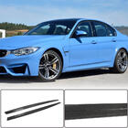 BMW 3-sarja F30/F31 2012–2019 Helmalevikkeet V1 (M3-helmoihin, hiilikuitu) kuva 1