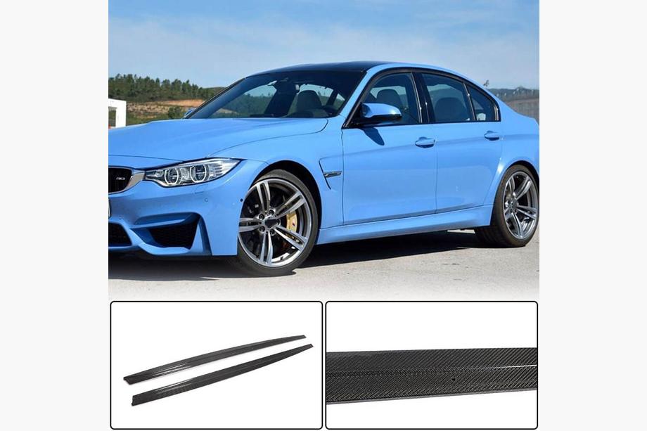 BMW 3-sarja F30/F31 2012–2019 Helmalevikkeet V1 (M3-helmoihin, hiilikuitu) Image