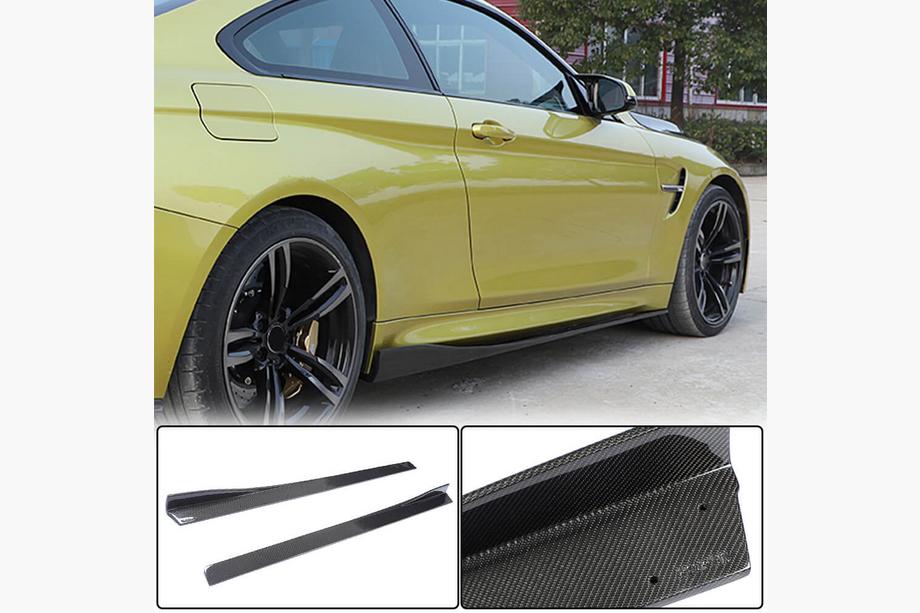 BMW 4-sarja F32/F33/F36 2012–2020 Helmalistat V2 (F82/F83, hiilikuitu) Image
