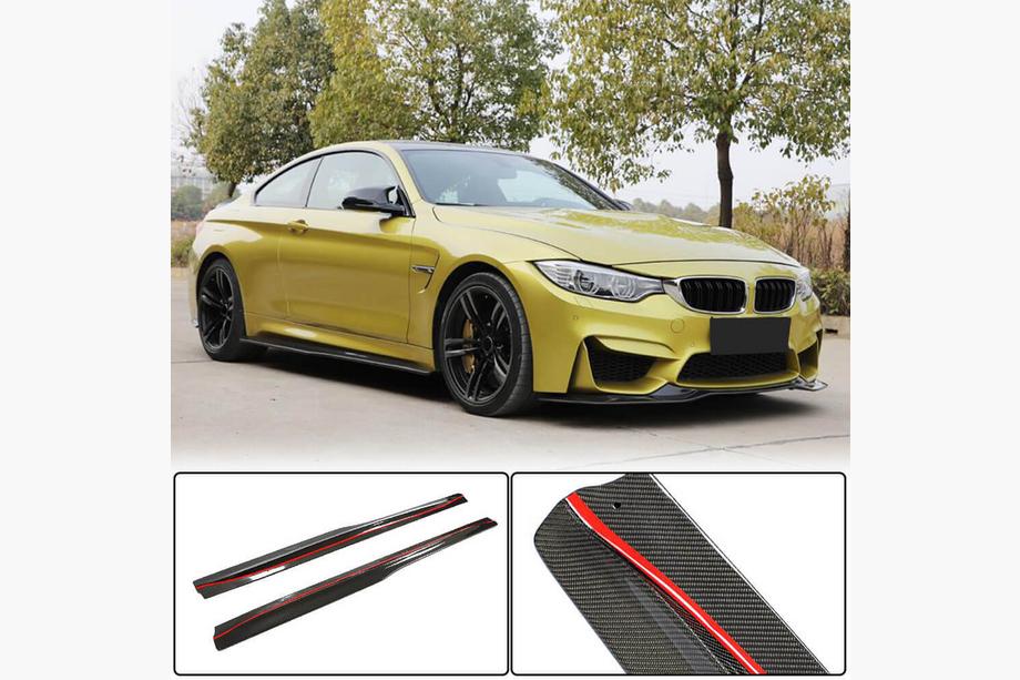 BMW 4-sarja F32/F33/F36 2012–2020 V3 helmalistat (F82/F83, hiilikuitu) Kuva 1