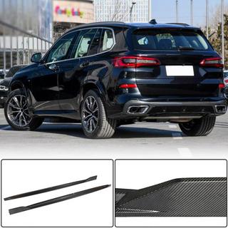 Kynnyssuojat hiilikuidusta V2 (aito hiilikuitu) BMW X5 G05 2019–2026 kuva 1