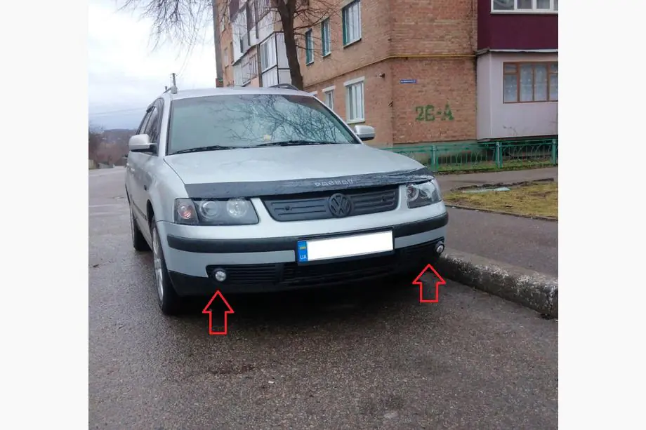 Volkswagen Passat B5 1997–2005 Sumuvalot (1997-2000, LED-polttimoilla) Kuva 3