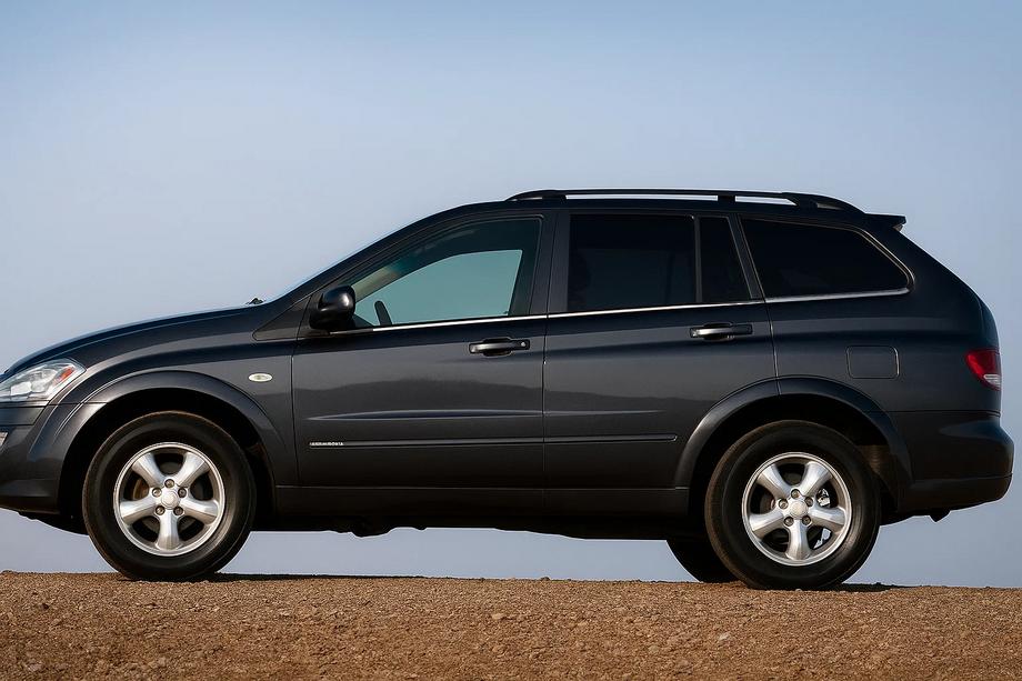 SsangYong Kyron 2005–2014 Ikkunoiden ulkoreunalistat (6 kpl, RST) Kuva 1