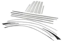 Mercedes S-class W221 2005–2013 Restyling-sarja W223 AMG S63:lle (sis. ovenkahvat ja koristeosat) kuva 79
