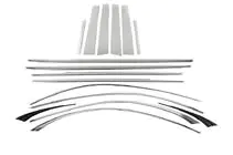Mercedes S-class W221 2005–2013 Restyling-sarja W223 AMG S63:lle (sis. ovenkahvat ja koristeosat) kuva 80