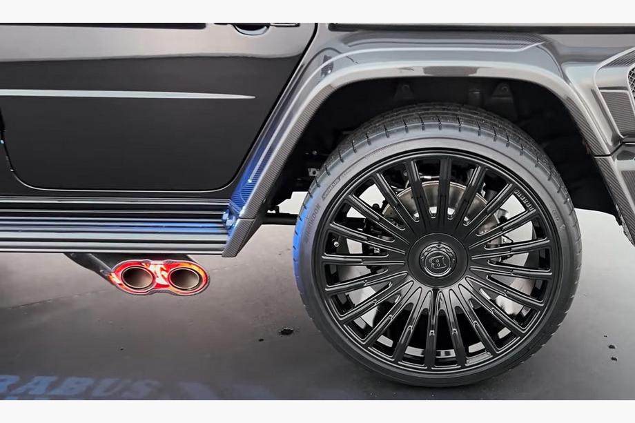 Mercedes G class W465 2025– Pakoputken päät BRB Carbon (2 kpl) Image