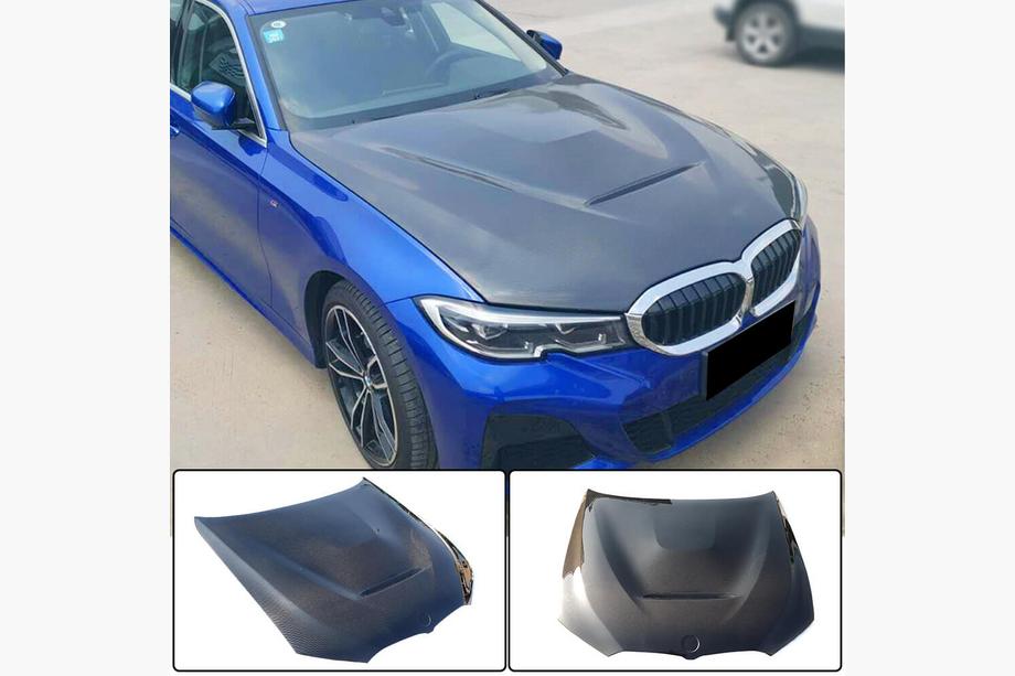 BMW 3-sarja G20/G21 2018– Hiilikuitukonepelti (V1) Image