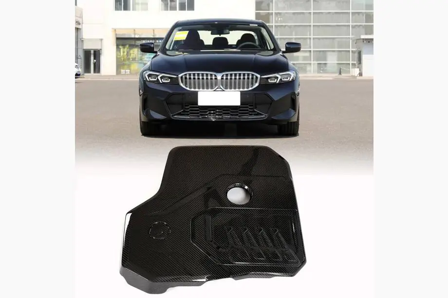 BMW 3-sarja G20/G21 2018– Moottorin suojakansi (2022+, hiilikuitu) Image