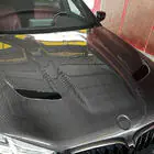 BMW 5-sarja G30/G31 2017–2023 Konepelti (F90-tyyli, hiilikuitu) kuva 3