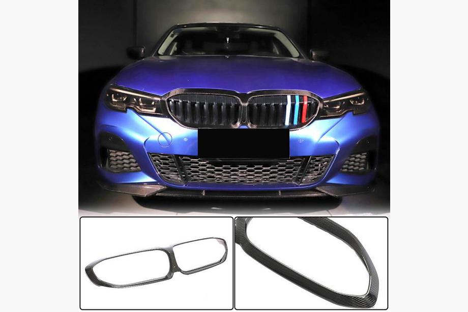 BMW 3-sarja G20/G21 2018– Etusäleikön kehys (2018-2022, hiilikuitu) Image