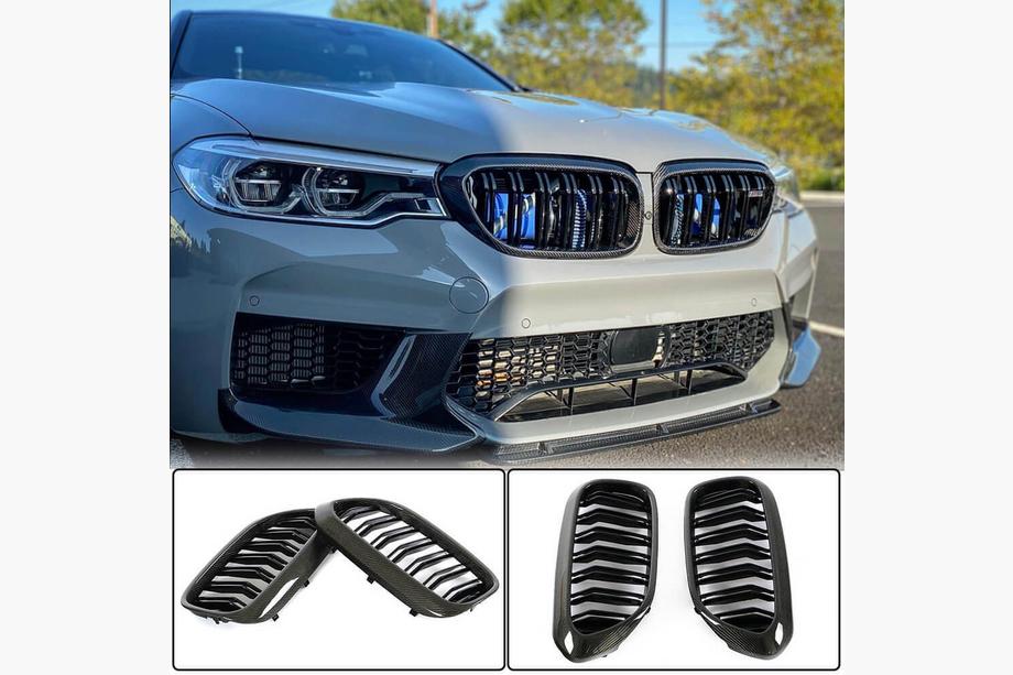 BMW 5-sarja G30/G31 2017–2023 Munuaisritilät M-Look V1 (2017-2020, Hiilikuitu) Image