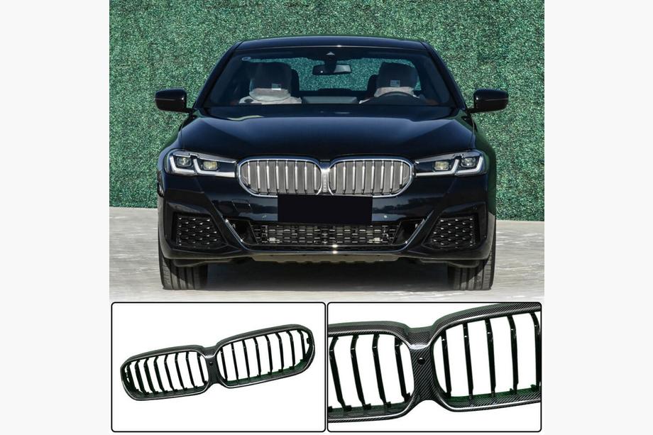 BMW 5-sarja G30/G31 2017–2023 Ilmanottoaukot 1 Bar (2021-2023, Hiilikuitu) Image