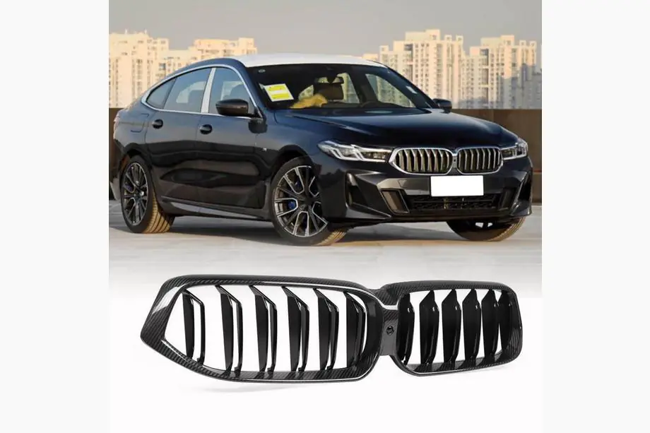 BMW 6-sarja G32 2017– Munuaisritilät M-Look V2 (2020-2023, Hiilikuitu) Image