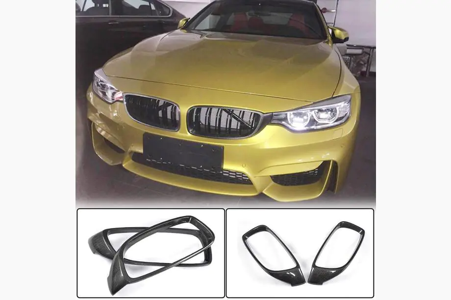 BMW 4-sarja F32/F33/F36 2012–2020 Säleikön kehys (Hiilikuitu) Image