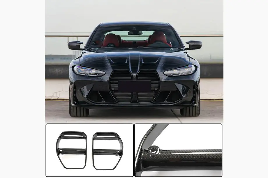 BMW 3-sarja G20/G21 2018– Munuaissäleikkö V3 (G80, hiilikuitu) Image