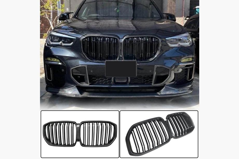 BMW X5 G05 2019–2026 M-Look V2 munuaisgrillit (2018-2022, hiilikuitu) Image