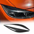BMW 3-sarja F30/F31 2012–2019 Ajovalojen kulmakarvat V1 (F30, hiilikuitu) kuva 1