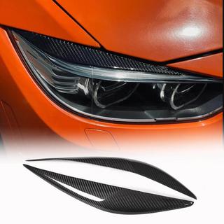 Ajovalojen kulmakarvat V1 (F30, hiilikuitu) BMW 3-sarja F30/F31 2012–2019 kuva 1