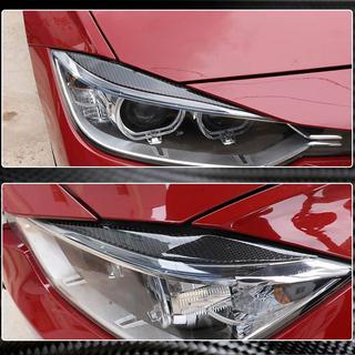 Ajovalojen kulmakarvat V1 (F30, hiilikuitu) BMW 3-sarja F30/F31 2012–2019 kuva 4