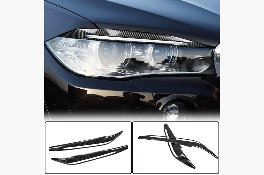 BMW X6 F16 2014–2019 Ajovalojen luomet Carbon V1 Image