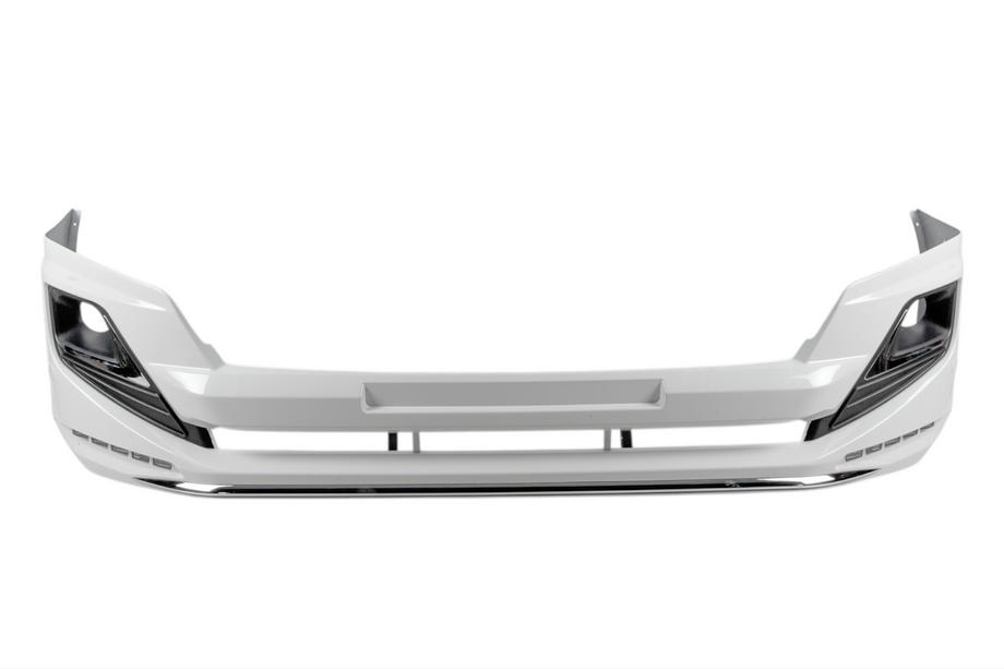 Toyota Land Cruiser Prado 150 2009–2023 Etu- ja takapuskurin lipat Luxury (2013-2017) Valkoinen väri Kuva 5