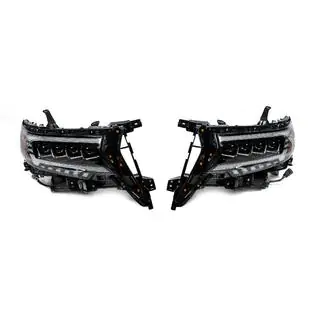 Etuvalot Lexus-design 4-LED V2 (2017+, 2 kpl) Toyota Land Cruiser Prado 150 2009–2023 kuva 2