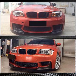 Etupuskurin flapit (1M E82, hiilikuitu) BMW 1-sarja E81/E82/E87/E88 2004–2011 kuva 3