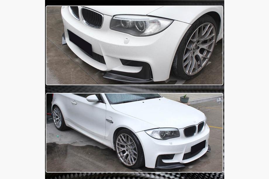 BMW 1-sarja E81/E82/E87/E88 2004–2011 Etupuskurin flapit (1M E82, hiilikuitu) Kuva 4