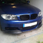 BMW 1-sarja E81/E82/E87/E88 2004–2011 Etupuskurin flapsit Flap (E82/E88 M-Sport, hiilikuitu) kuva 2