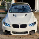 BMW 3-sarja E92/E93 2006–2013 Etu puskurin flapsit, hiilikuitu (M3, hiilikuitu) kuva 2