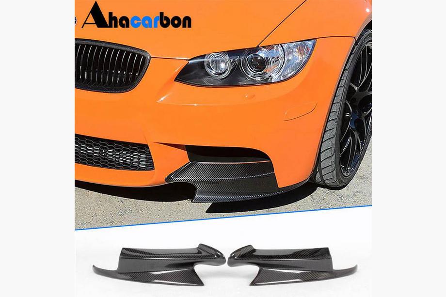 BMW 3-sarja E92/E93 2006–2013 Etu puskurin flapsit, hiilikuitu (M3, hiilikuitu) Image